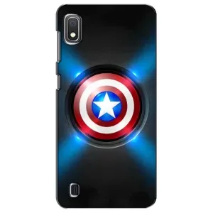 Чехол с Щитом Капитана Америки на Samsung Galaxy A10 2019 (A105F) (Яркий Щит Капитана)
