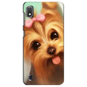 Чехол (ТПУ) Милые собачки для Samsung Galaxy A10 2019 (A105F) (Йоршенский терьер)