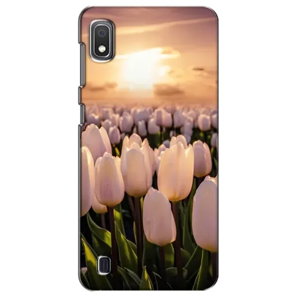Чехол с рисунком «Закат с цветами» для Samsung Galaxy A10 2019 (A105F) Чехол с рисунком «Закат с цветами» для Samsung Galaxy A10 2019 (A105F)