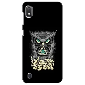 Чехлы с принтом СОВЫ для Samsung Galaxy A10 2019 (A105F) (Зеленые глаза)