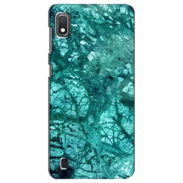 Чехол с рисунком «Зеленый мрамор» для Samsung Galaxy A10 2019 (A105F)