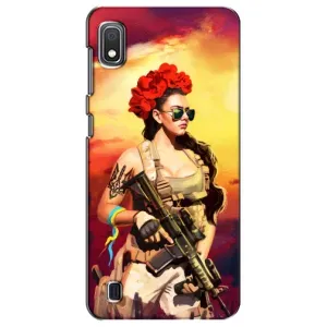 ЗСУ Чохли (TPU) для Samsung Galaxy A10 2019 (A105F) (Жінка солдат)