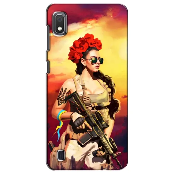 Чохол з малюнком «Жінка солдат» для Samsung Galaxy A10 2019 (A105F) Чохол з малюнком «Жінка солдат» для Samsung Galaxy A10 2019 (A105F)