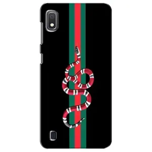 Чехлы Бренд GUCCI для Samsung Galaxy A10 2019 (A105F) (Змей Гуччи)