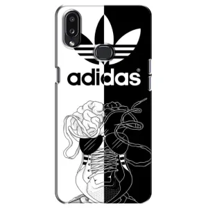 Чохол с стилі "Адідас" для Самсунг Галаксі А10с (Adidas шнурки)