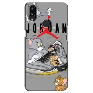 Силіконовый Чохол Nike Air Jordan на Самсунг Галаксі А10с (Air Jordan)