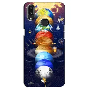 Чехол (ТПУ) с планетами на Samsung Galaxy A10s (A107) (Арт планети)