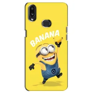 Мультяшный принт на Чехол для Самсунг Галакси А10с (Banana)