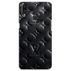 Текстурний Чохол Louis Vuitton для Самсунг Галаксі А10с (Чорний ЛВ)