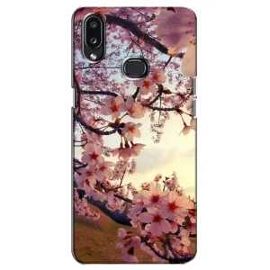 Чехол с принтом САКУРЫ на Samsung Galaxy A10s (A107) (Цветущая сакура)