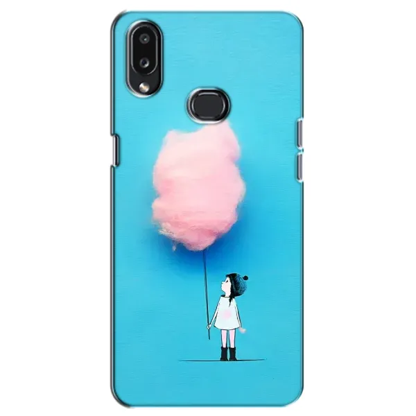 Чехол с рисунком «Девочка с тучкой» для Samsung Galaxy A10s (A107)