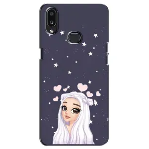 Чохол Стильні дівчата на Samsung Galaxy A10s (A107) (Дівчина та серця)
