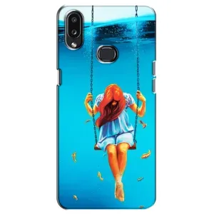 Чохол Стильні дівчата на Samsung Galaxy A10s (A107) (Дівчина на гойдалці)