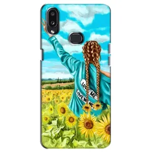 Чохол Стильні дівчата на Samsung Galaxy A10s (A107) (Дівчина на полі)