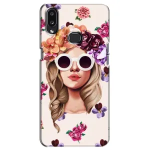 Чохол з картинкою Модні Дівчата Samsung Galaxy A10s (A107) (Дівчина в окулярах)