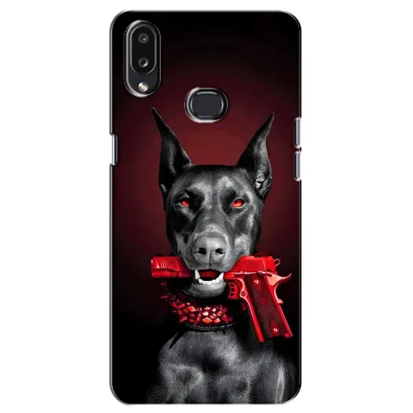 Чехол с рисунком «Доберман злой» для Samsung Galaxy A10s (A107) Чехол с рисунком «Доберман злой» для Samsung Galaxy A10s (A107)