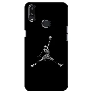 Силіконовый Чохол Nike Air Jordan на Самсунг Галаксі А10с (Джордан)