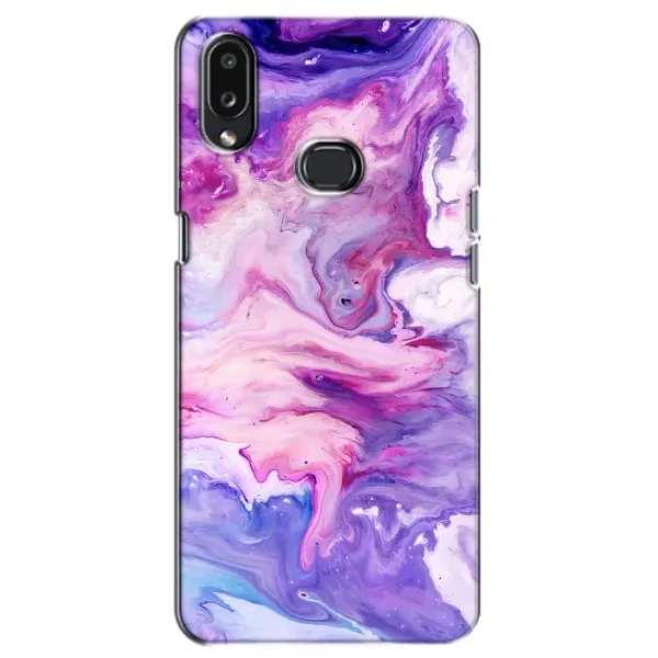 Чехол с рисунком «Фиолетовый мрамор» для Samsung Galaxy A10s (A107) Чехол с рисунком «Фиолетовый мрамор» для Samsung Galaxy A10s (A107)