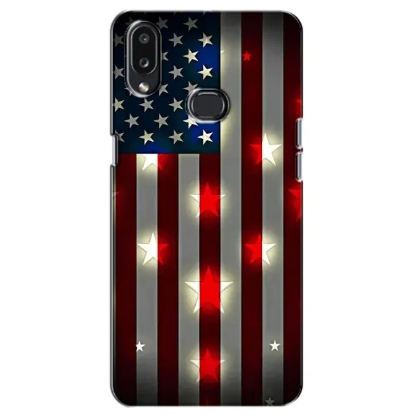 Чехол с рисунком «Флаг США 2» для Samsung Galaxy A10s (A107)