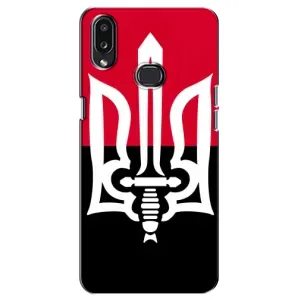 Чехлы УПА (Красно-Чёрный) на Samsung Galaxy A10s (A107) (Герб Украины)