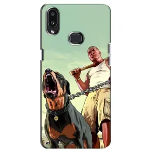 Чехол с рисунком «GTA» для Samsung Galaxy A10s (A107)