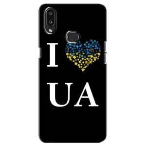 Силиконовый Чехол на Samsung Galaxy A10s (A107) (Я-Украина) (I Love UA)
