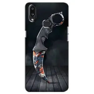 Чехол с рисунком «Кинжал КС ГО» для Samsung Galaxy A10s (A107)