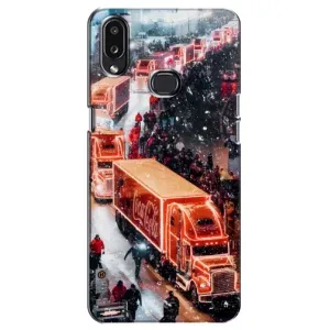 Чехлы на Новый Год Samsung Galaxy A10s (A107) (Кока Кола)