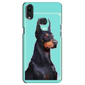Чехол ДОБЕРМАН для Samsung Galaxy A10s (A107) (Король доберман)