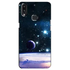 Чехол (ТПУ) с планетами на Samsung Galaxy A10s (A107) (Космический вид)