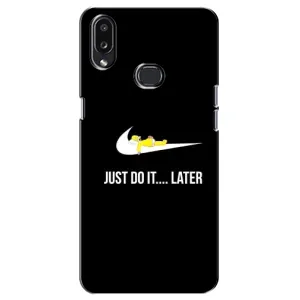 Силіконовый Чохол на Samsung Galaxy A10s (A107) з картинкою НАЙК (Later)
