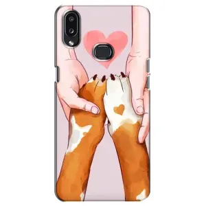 Чехол (ТПУ) Милые собачки для Samsung Galaxy A10s (A107) (Любовь к собакам)