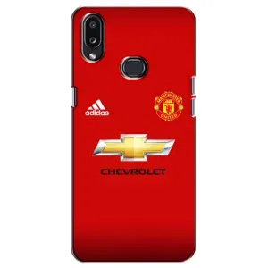 Силиконовые Чехлы принт Футбол на Samsung Galaxy A10s (A107) (Man United)