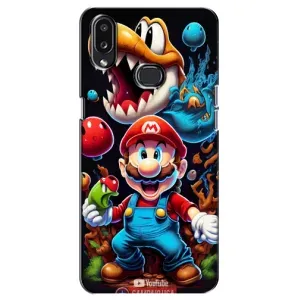Чехол с рисунком «Марио» для Samsung Galaxy A10s (A107)