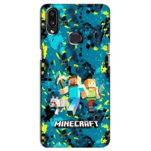 Чохли для Samsung Galaxy A10s (A107) (Персонажі МайнКрафт) (Майнкрафт)