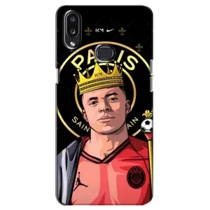 Чохол (TPU) з Футболістом на Samsung Galaxy A10s (A107) (Mbappe King)