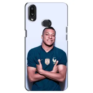 Чохол (TPU) з Футболістом на Samsung Galaxy A10s (A107) (Мбаппешичка)