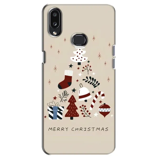 Чехол с рисунком «Merry Christmas» для Samsung Galaxy A10s (A107) Чехол с рисунком «Merry Christmas» для Samsung Galaxy A10s (A107)