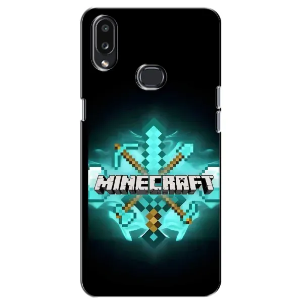 Чехол с рисунком «MineCraft 2» для Samsung Galaxy A10s (A107)