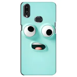 Чехол с рисунком «Забавное мятное лицо» для Samsung Galaxy A10s (A107)