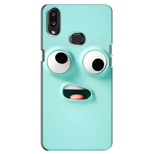 Чехол с рисунком «Забавное мятное лицо» для Samsung Galaxy A10s (A107) Чехол с рисунком «Забавное мятное лицо» для Samsung Galaxy A10s (A107)