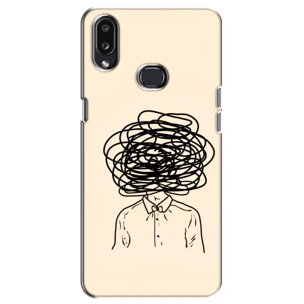 Чехол с рисунком «Мысли» для Samsung Galaxy A10s (A107)