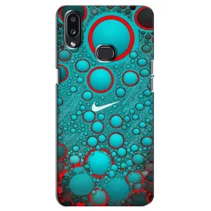 Силіконовый Чохол на Samsung Galaxy A10s (A107) з картинкою НАЙК (Найк зелений)
