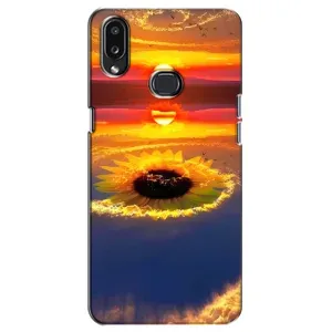Чехлы с картинкой Подсолнухов для Самсунг Галакси А10с (Небо подсолнух)