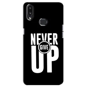 Силіконовый Чохол на Samsung Galaxy A10s (A107) з картинкою НАЙК (Never Give UP)