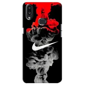 Силіконовый Чохол на Samsung Galaxy A10s (A107) з картинкою НАЙК (Nike дим)