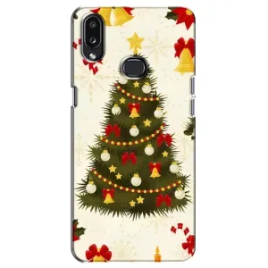 Чехол Новогодняя Елка на Samsung Galaxy A10s (A107) (Новогодний принт)