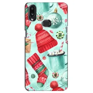 Чехол Санта Клаус для Samsung Galaxy A10s (A107) (Одежда)