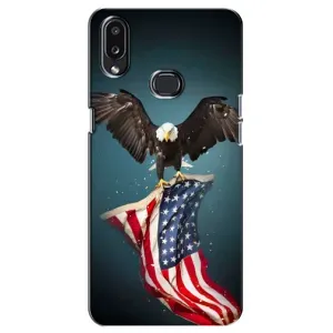 Чохол Прапор USA для Samsung Galaxy A10s (A107) (Орел і прапор)