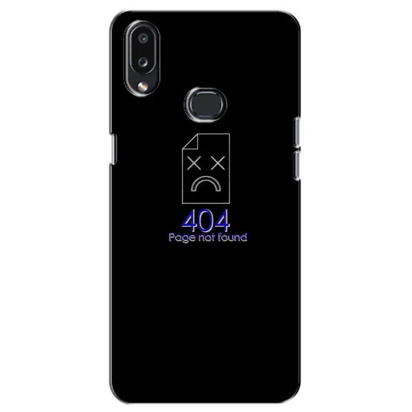 Чехол с рисунком «Ошибка 404» для Samsung Galaxy A10s (A107) Чехол с рисунком «Ошибка 404» для Samsung Galaxy A10s (A107)